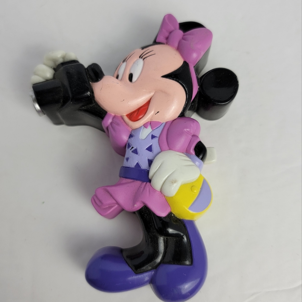 Vintage 1993 Disney Minnie Mouse Handheld Flashlight